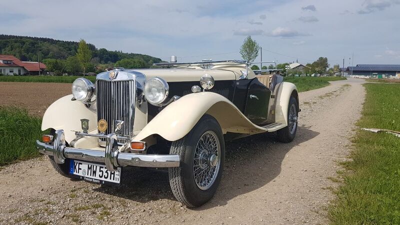Beige Gebraucht 1953 MG TD Cabrio | 28.000 € - Bild 1/4