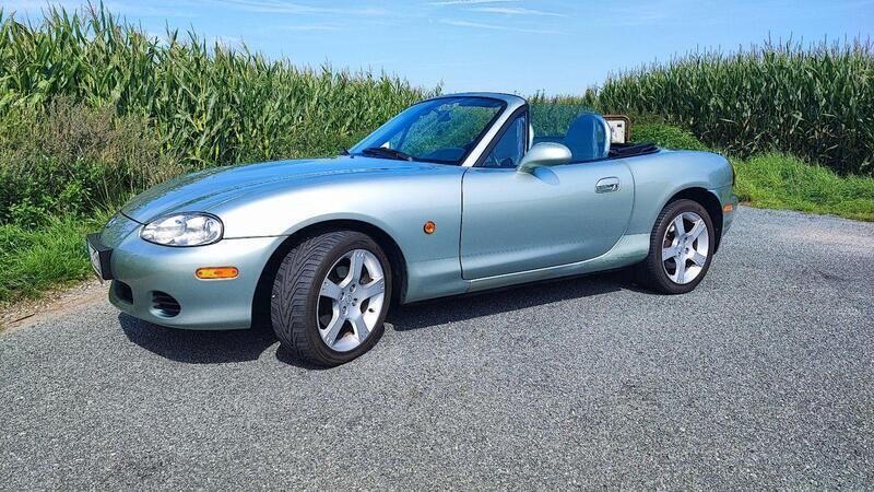 Blau Gebraucht 2003 Mazda MX5 Cabrio | 8.999 € (Teuer) - Bild 1/4