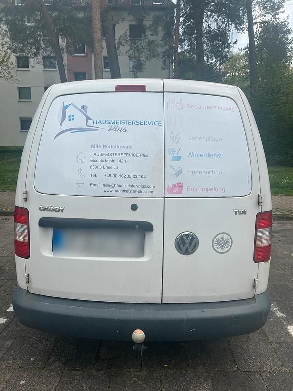 Second-hand VW Caddy 105 CP (77 kW) 2007 Alb Monovolum