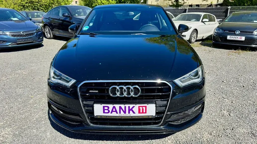 Gebraucht Audi A3 S-Line 179 PS (131 kW) 2015 Mythosschwarz metallic Coupé