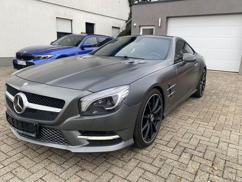 Grau Gebraucht 2012 Mercedes SL350 Cabrio | 25.900 € (Superpreis) - Bild 1/4