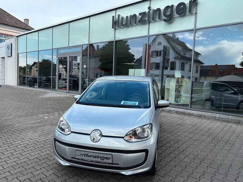 Silber Gebraucht 2014 VW up! move up! Kleinwagen | 7.480 € (Fairer Preis) - Bild 1/4