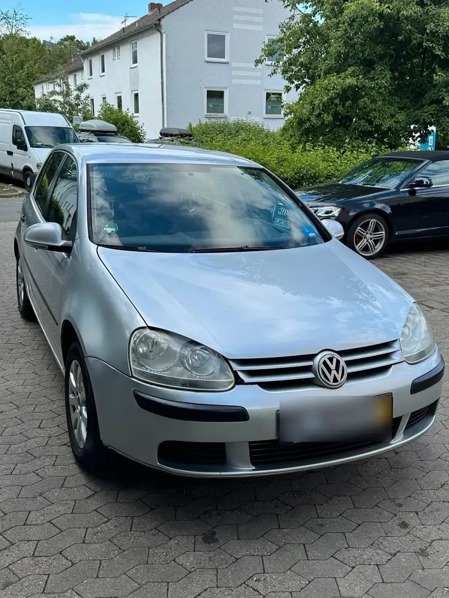 Gebraucht VW Golf V 2005 Silber Kleinwagen