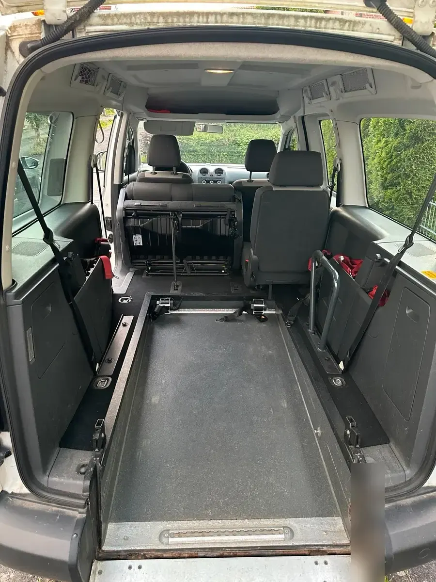 Gebraucht VW Caddy 102 PS (75 kW) 2014 Weiß Van / Kleinbus