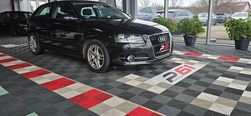 Gebraucht Audi A3 Ambition 105 PS (77 kW) 2010 Phantomschwarz perleffekt Kleinwagen