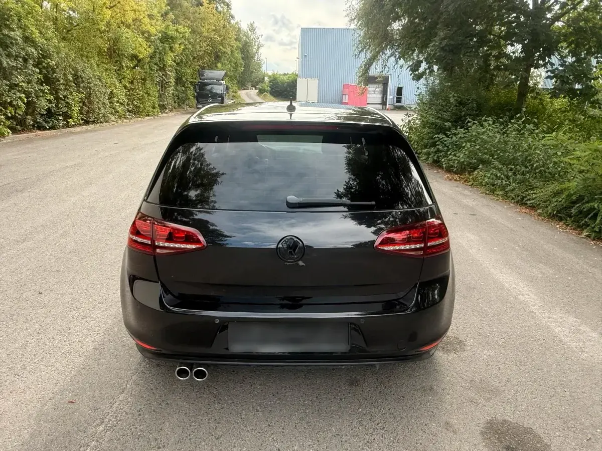Gebraucht VW Golf VII GTD 184 PS (135 kW) 2015 Schwarz Limousine