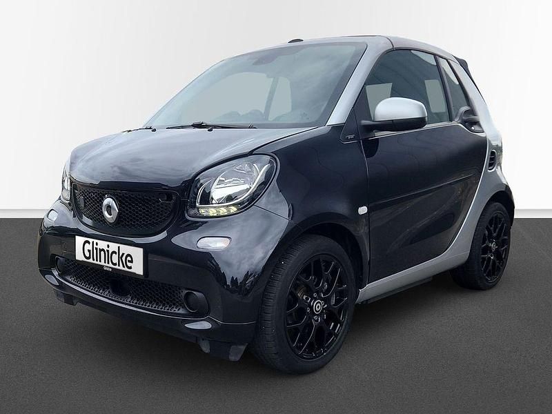 Schwarz Gebraucht 2018 Smart ForTwo Electric Drive Prime Cabrio | 9.190 € (Guter Preis) - Bild 1/4
