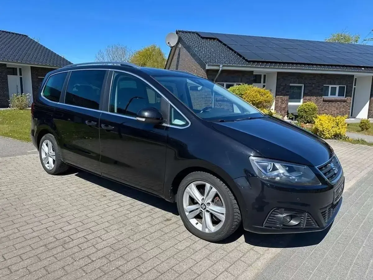 Gebraucht Seat Alhambra Style Plus 184 PS (135 kW) 2015 Schwarz Van / Kleinbus