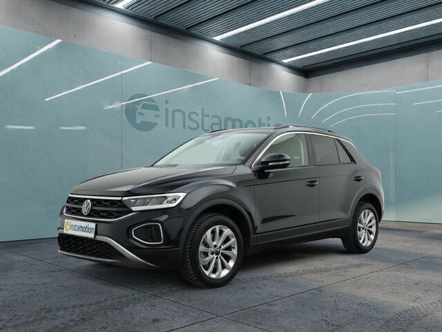 Schwarz Gebraucht 2023 VW T-Roc Life SUV | 29.100 € (Superpreis) - Bild 1/2