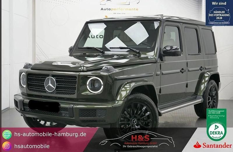 Smaragdgrün Gebraucht 2022 Mercedes G400 AMG line SUV | 149.000 € - Bild 1/4