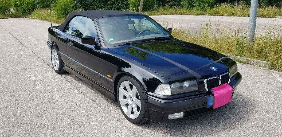 Gebraucht BMW 320 Cabriolet 150 PS (110 kW) 1997 Schwarz Cabrio