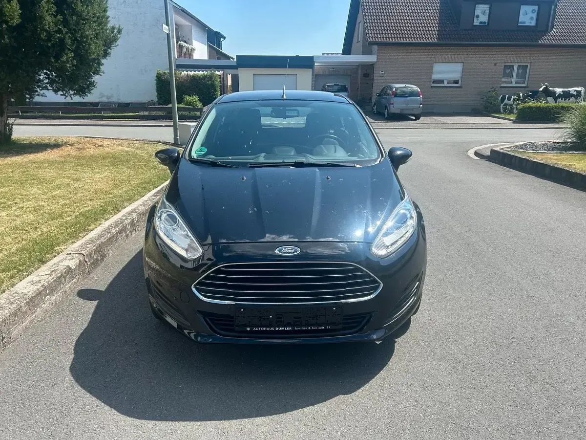 Gebraucht Ford Fiesta 65 PS (47 kW) 2016 Schwarz Kleinwagen