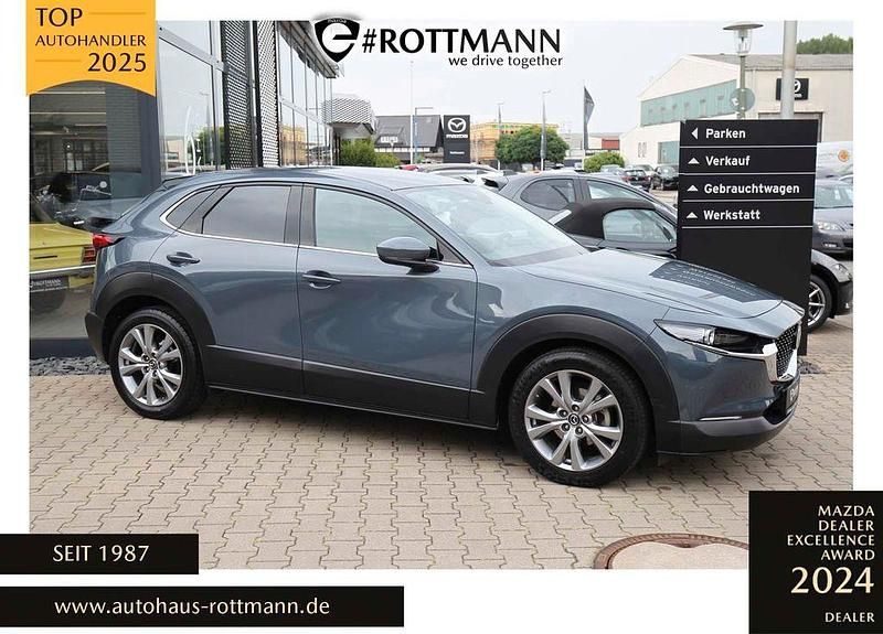 Grau Gebraucht 2021 Mazda CX-30 Selection SUV | 21.800 € (Fairer Preis) - Bild 1/4