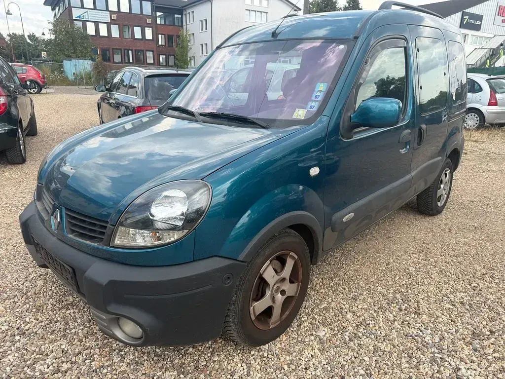 Gebraucht Renault Kangoo LIMITED 84 PS (61 kW) 2006 Grün Van / Kleinbus