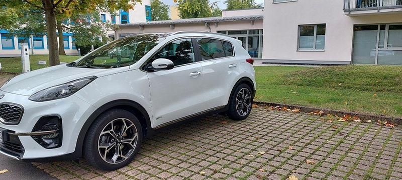 Gebraucht Kia Sportage GT-Line 185 PS (136 kW) 2020 Weiß SUV