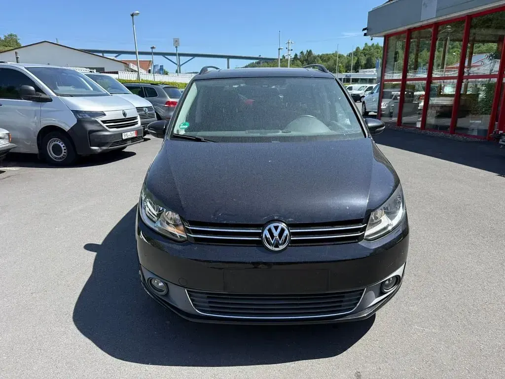 Gebraucht VW Touran 140 PS (102 kW) 2011 Schwarz Van / Kleinbus