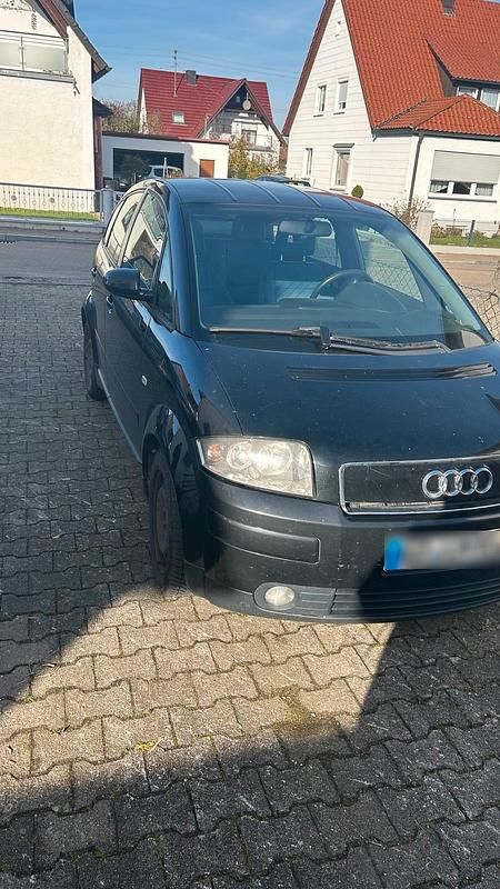Schwarz Gebraucht 2002 Audi A2 Kleinwagen | 1.500 € (Fairer Preis) - Bild 1/4