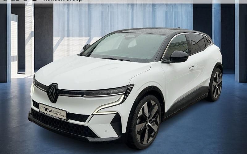 Gebraucht Renault Megane E-Tech Techno 96 kW (131 PS) 2022 Perlmuttweiß dach schwarz Limousine
