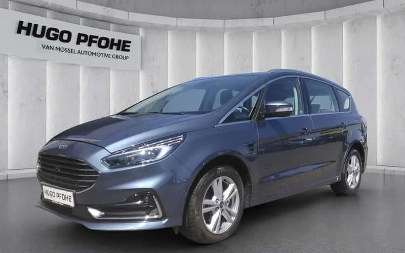 Blau Gebraucht 2023 Ford S-MAX Titanium Van / Kleinbus | 29.990 € (Fairer Preis) - Bild 1/4