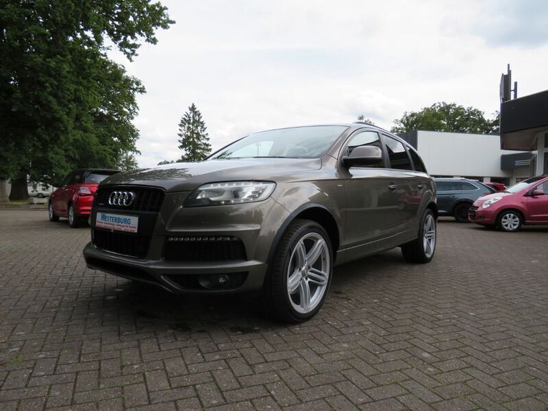 Grau Gebraucht 2012 Audi Q7 Sport SUV | 16.900 € (Superpreis) - Bild 1/4