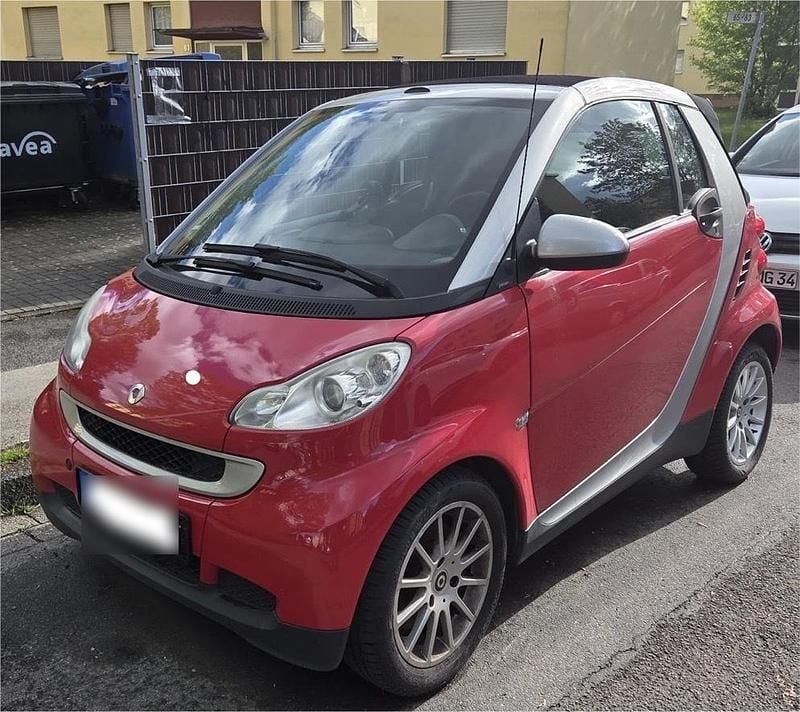 Gebraucht Smart ForTwo Cabrio 71 PS (52 kW) 2009 Rot Cabrio