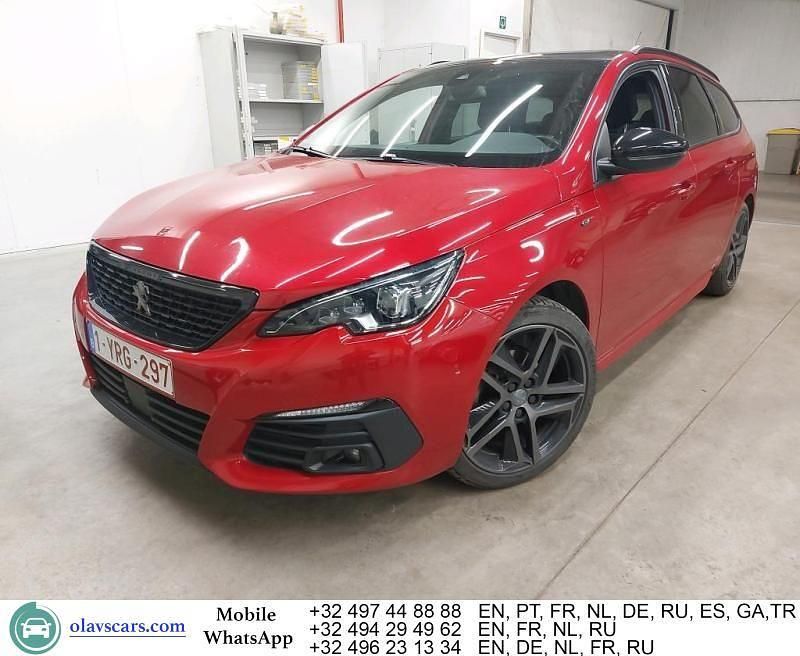 Rot Gebraucht 2020 Peugeot 308 GT-line Limousine | 11.495 € (Fairer Preis) - Bild 1/4