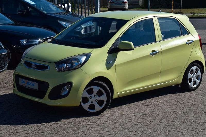 Gebraucht Kia Picanto Edition 7 69 PS (50 kW) 2012 Grün Kleinwagen