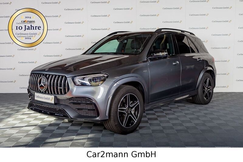Grau Gebraucht 2021 Mercedes GLE53 AMG AMG SUV | 65.900 € (Guter Preis) - Bild 1/4