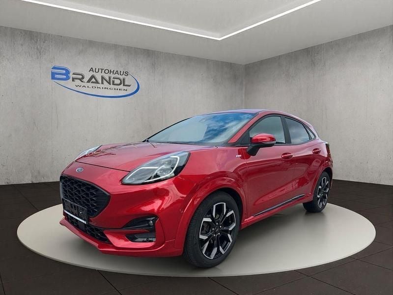 Rot Gebraucht 2021 Ford Puma ST-Line X SUV | 19.490 € (Superpreis) - Bild 1/4