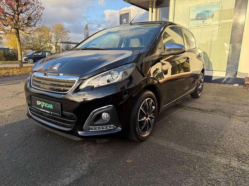 Caldera schwarz metallic Gebraucht 2021 Peugeot 108 Style Kleinwagen | 9.890 € (Fairer Preis) - Bild 1/4