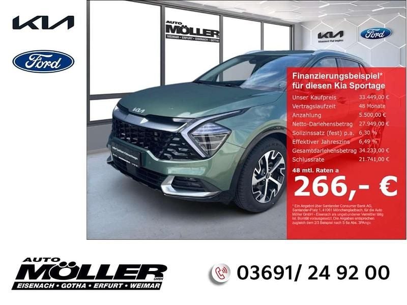 Exg) experience green met. (gruen Gebraucht 2024 Kia Sportage Spirit SUV | 33.449 € (Fairer Preis) - Bild 1/4