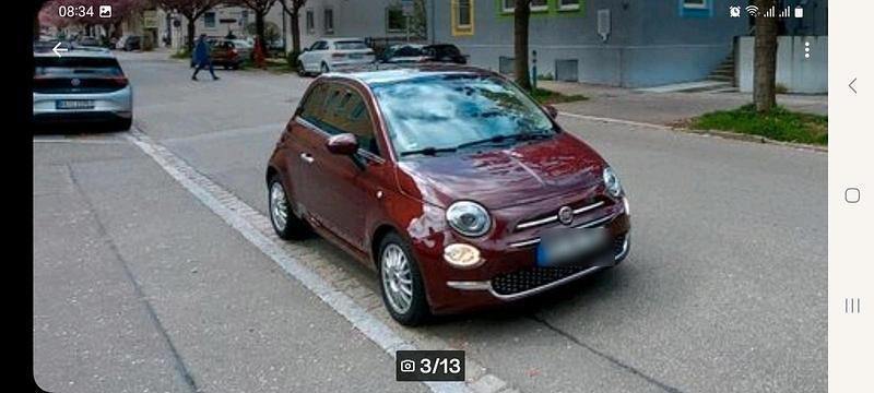 Rot Gebraucht 2015 Fiat 500S Kleinwagen | 8.100 € - Bild 1/4