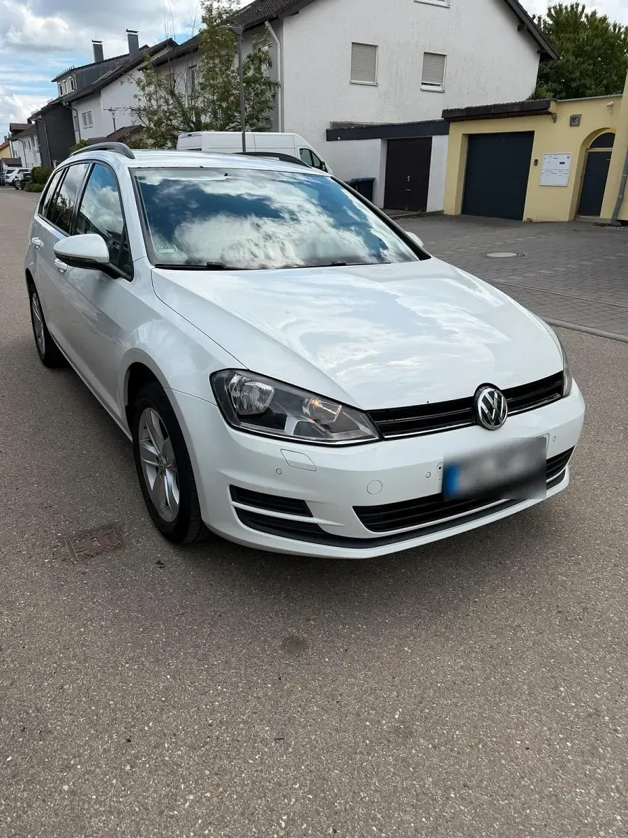 Gebraucht VW Golf VII 115 PS (84 kW) 2015 Weiß Kombi