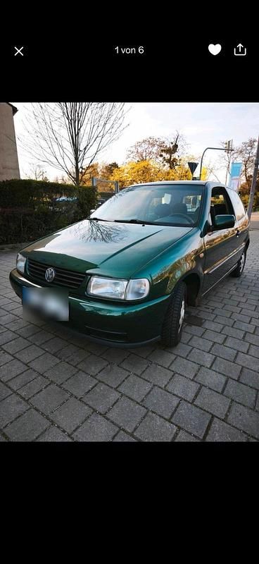 Gebraucht VW Polo 60 PS (44 kW) 1999 Grün Kleinwagen