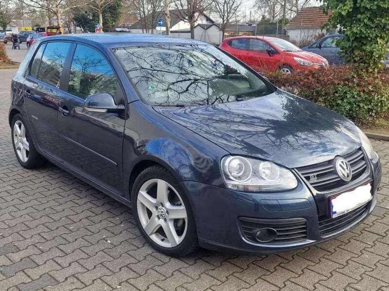 Bluegraphit perleffekt Gebraucht 2008 VW Golf VI GT Kleinwagen | 4.300 € (Superpreis) - Bild 1/4