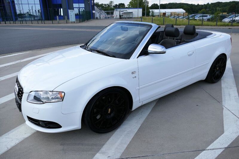 Weiß Gebraucht 2006 Audi S4 Cabriolet Sport Cabrio | 26.990 € - Bild 1/4
