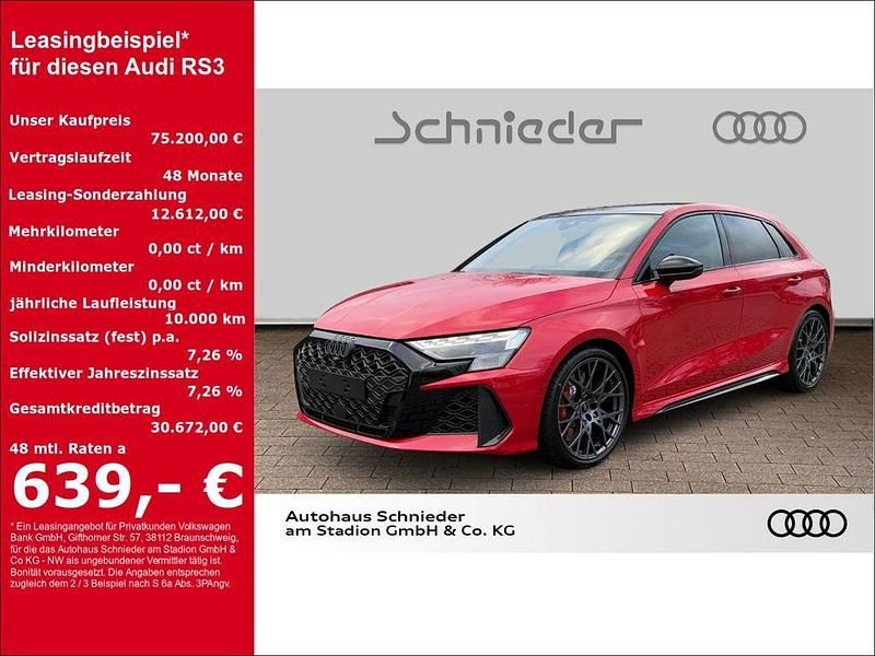 Grau Neu 2024 Audi RS3 Ambiente Kleinwagen | 75.200 € (Fairer Preis) - Bild 1/3
