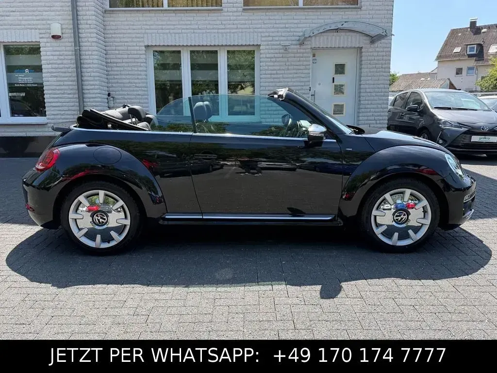 Gebraucht VW Beetle Cabriolet Design 105 PS (77 kW) 2018 Schwarz Cabrio