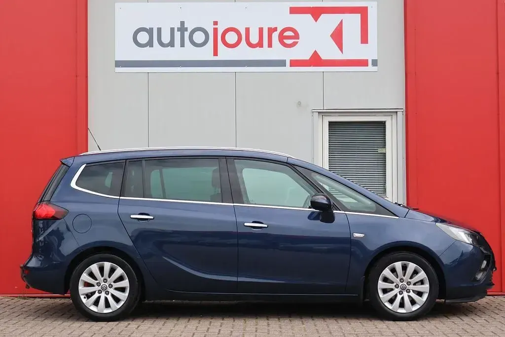 Gebraucht Opel Zafira Tourer Cosmo 141 PS (103 kW) 2012 Blau Van / Kleinbus