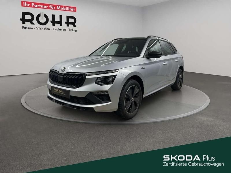 Brilliantsilber metallic Gebraucht 2024 Skoda Kamiq Monte Carlo SUV | 25.920 € (Etwas zu teuer) - Bild 1/4