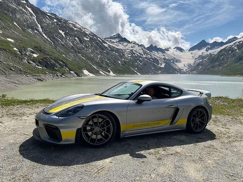 Silber Gebraucht 2020 Porsche 718 Cayman GT4 Coupé | 98.000 € (Superpreis) - Bild 1/4