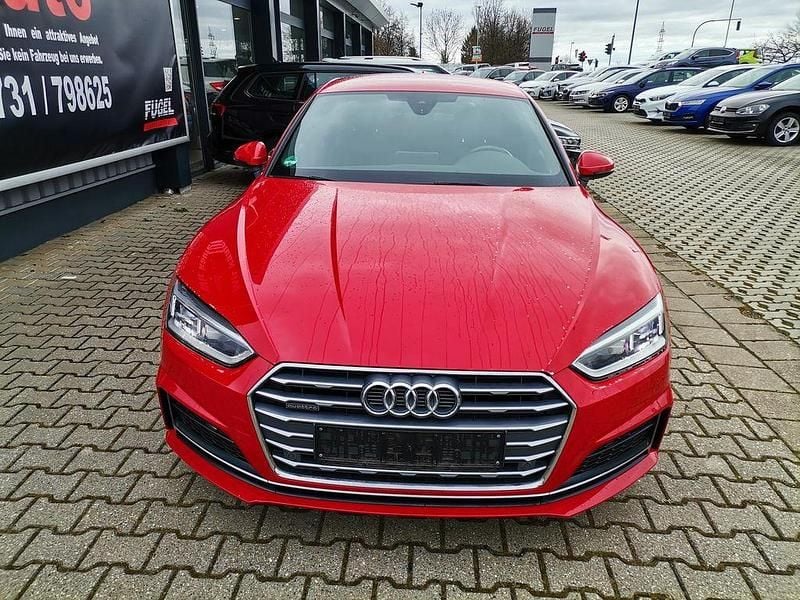 Gebraucht Audi A5 S-Line 252 PS (185 kW) 2017 Tangorot metallic Coupé