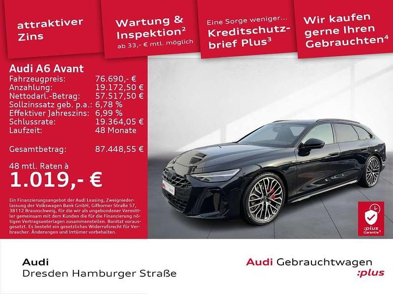 Gebraucht Audi A6 Ambiente 367 PS (269 kW) 2025 Mitternachtsgrün metallic Kombi