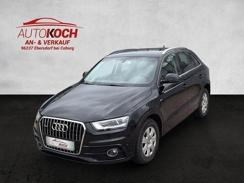 Schwarz Gebraucht 2013 Audi Q3 S-Line SUV | 12.990 € (Guter Preis) - Bild 1/4
