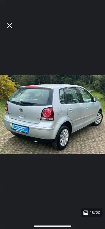 Gebraucht VW Polo 69 PS (50 kW) 2008 Silber Kleinwagen