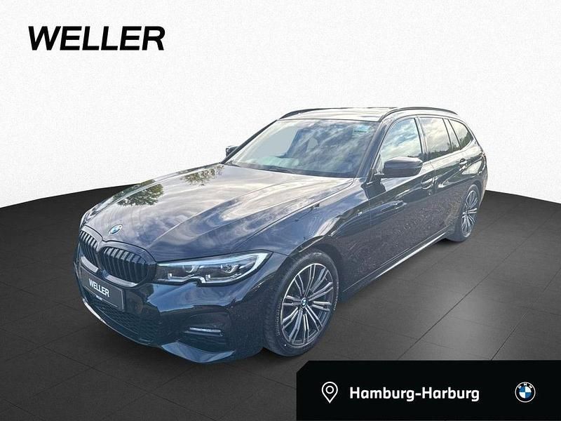 Black sapphire (schwarz) Gebraucht 2022 BMW 320 Shadowline Kombi | 34.950 € (Etwas zu teuer) - Bild 1/4
