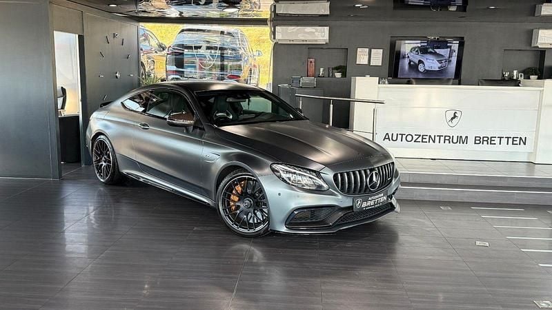 Grau Gebraucht 2016 Mercedes C63 AMG AMG Edition 1 Coupé | 57.890 € (Guter Preis) - Bild 1/3