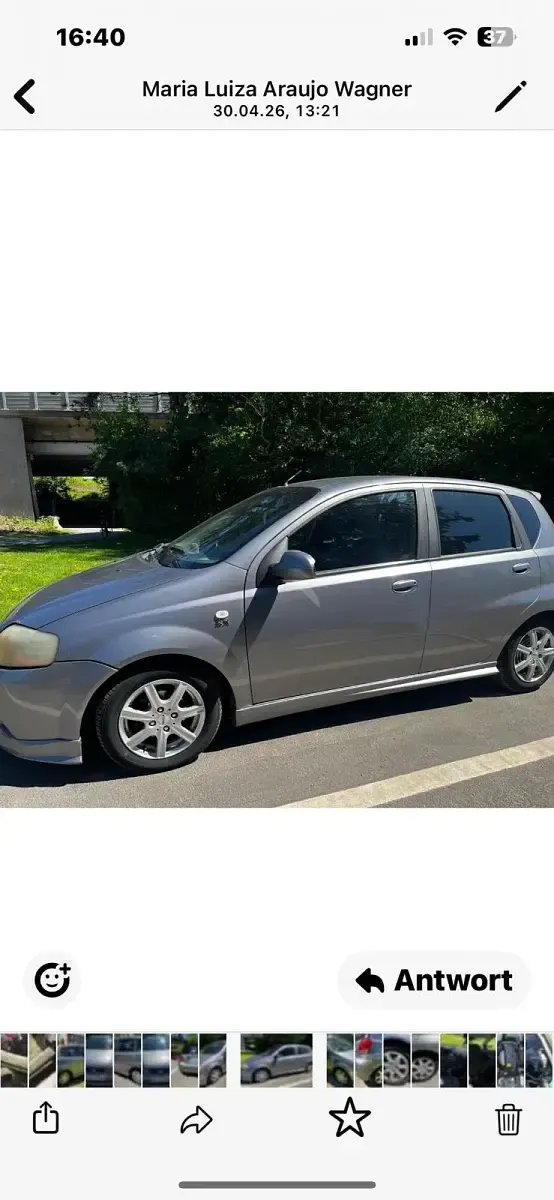 Używany Chevrolet Kalos 69 KM (50 kW) 2007 Srebrny Hatchback