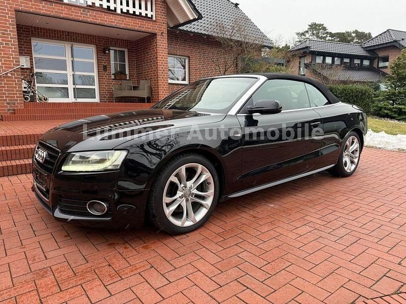 Gebraucht Audi A5 Cabriolet S-Line 239 PS (175 kW) 2011 Schwarz Cabrio