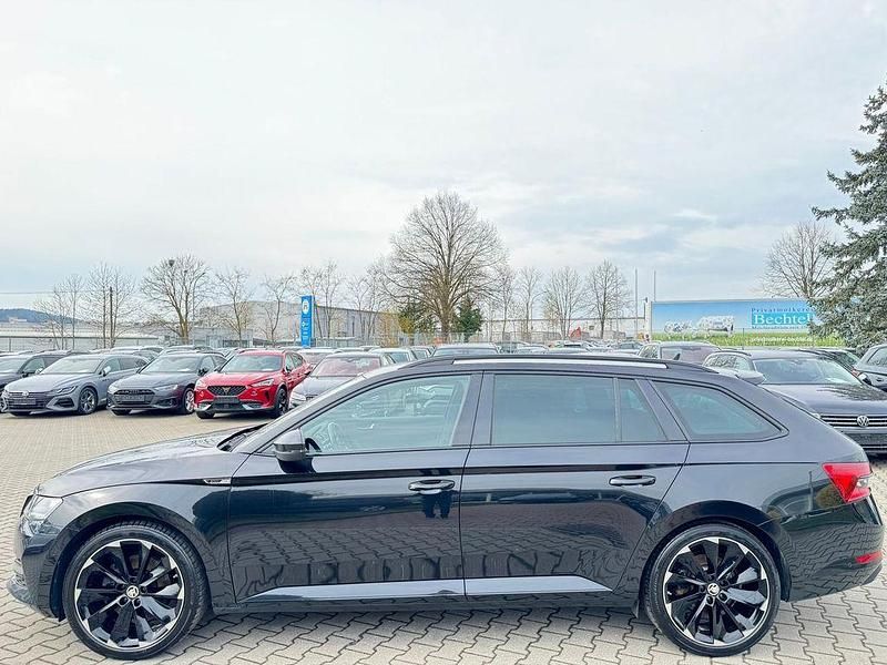 Gebraucht Skoda Superb SportLine 200 PS (147 kW) 2022 Schwarz Limousine